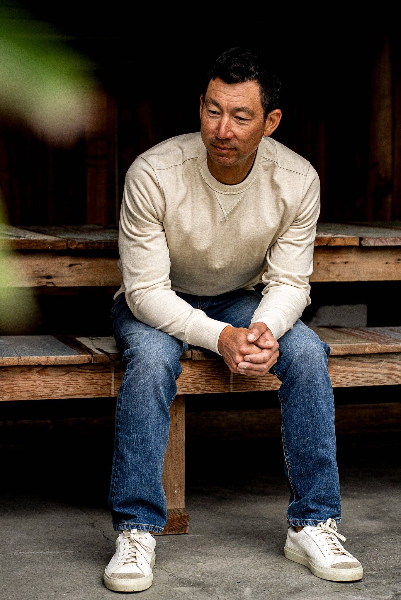 WIESMADE Jack Fit Jeans | River Wash Loose Straight Cut: River Wash