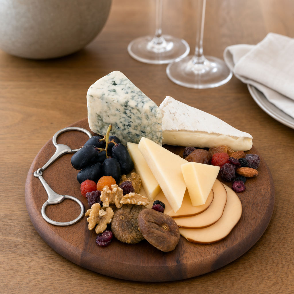 VAGABOND HOUSE Cheese Board - Equestrian Bit
