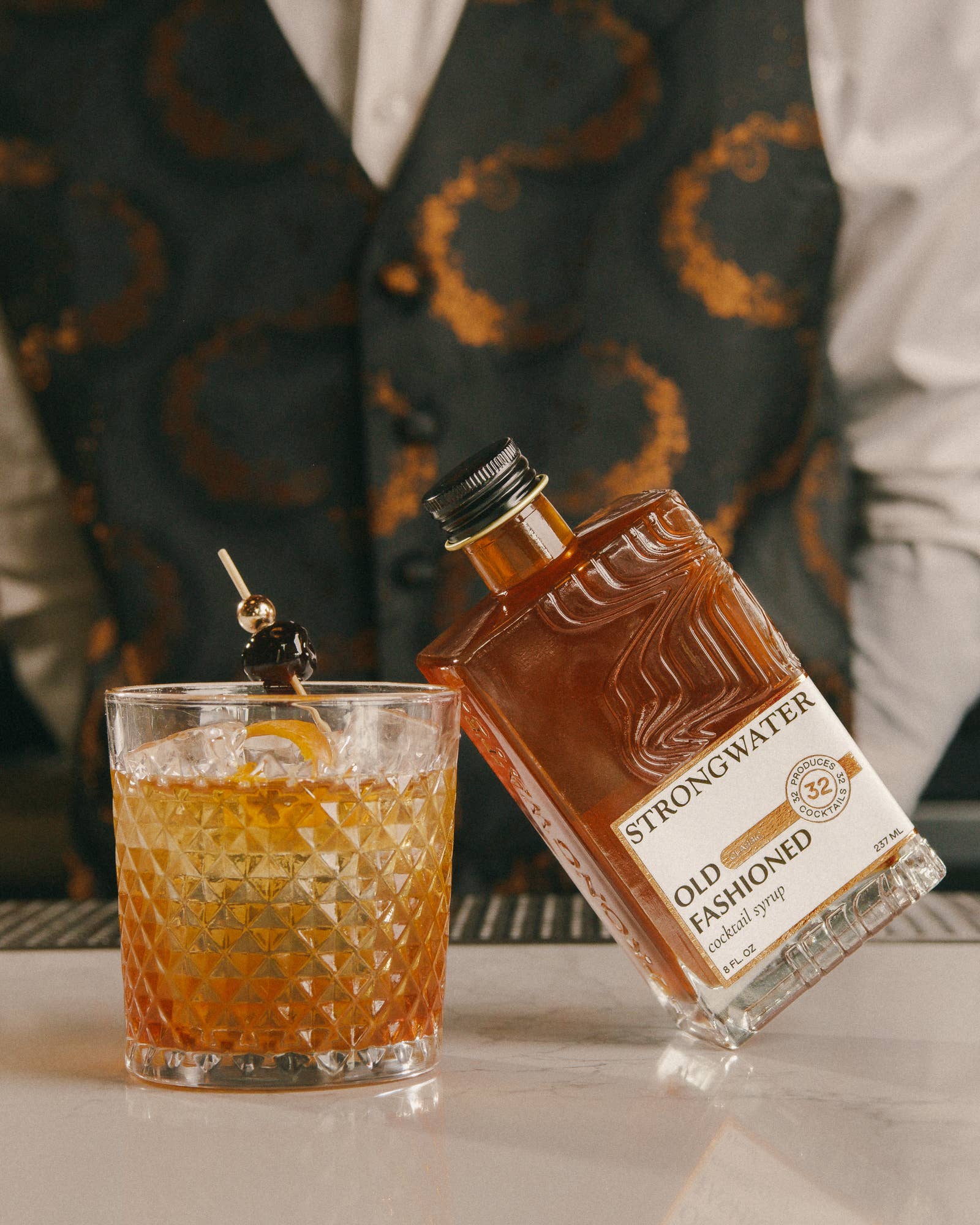 Strongwater Old Fashioned Cocktail Mixer Syrup