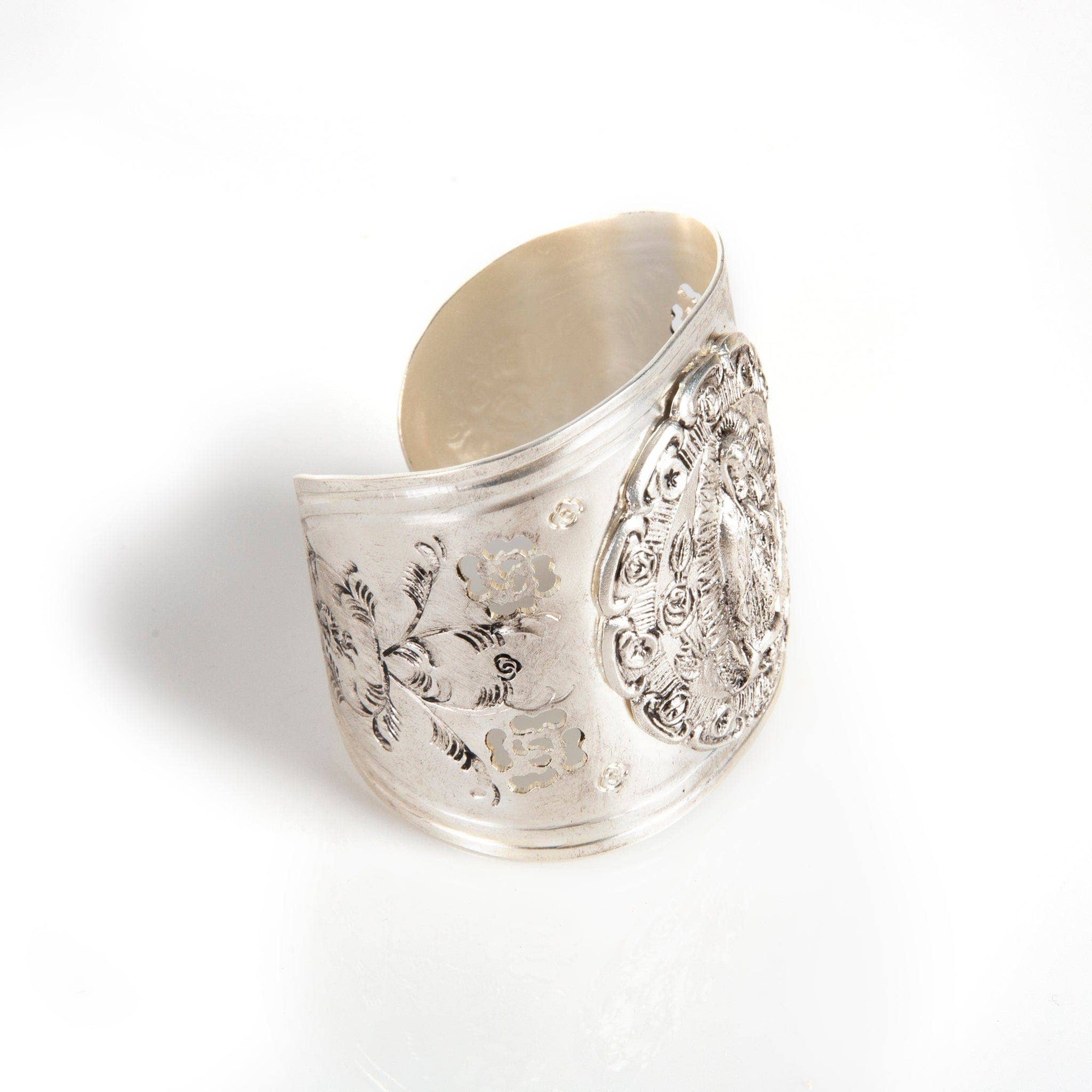 La Lupita Cuff - Silver: Silver