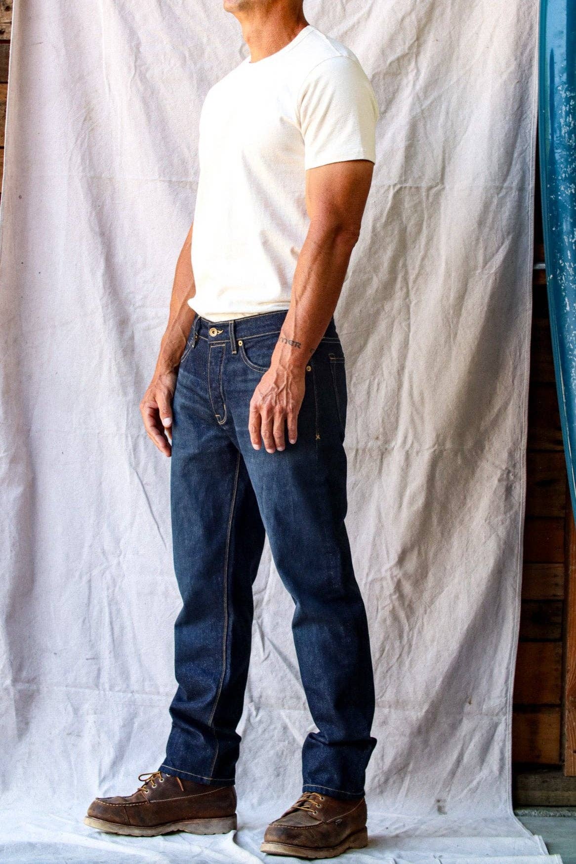 WIESMADE Jack Fit Jeans | Ocean Wash, Loose, Straight Cut