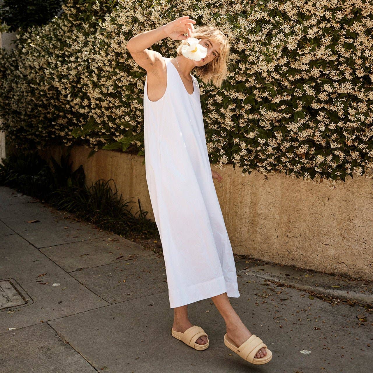 Commbi The Softie Slide - Cream: Women's / Wmn's 8