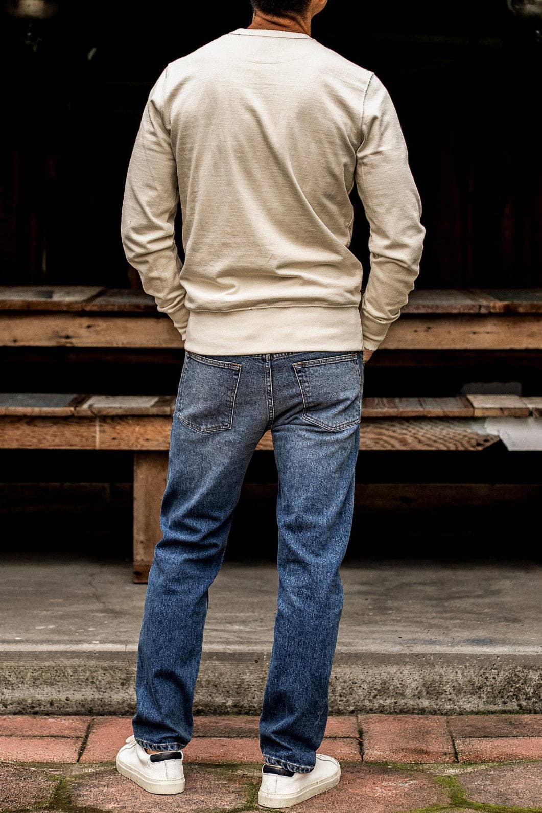 WIESMADE Sam Fit Jean | River Wash Standard Fit: River Wash / 32.5 / 35