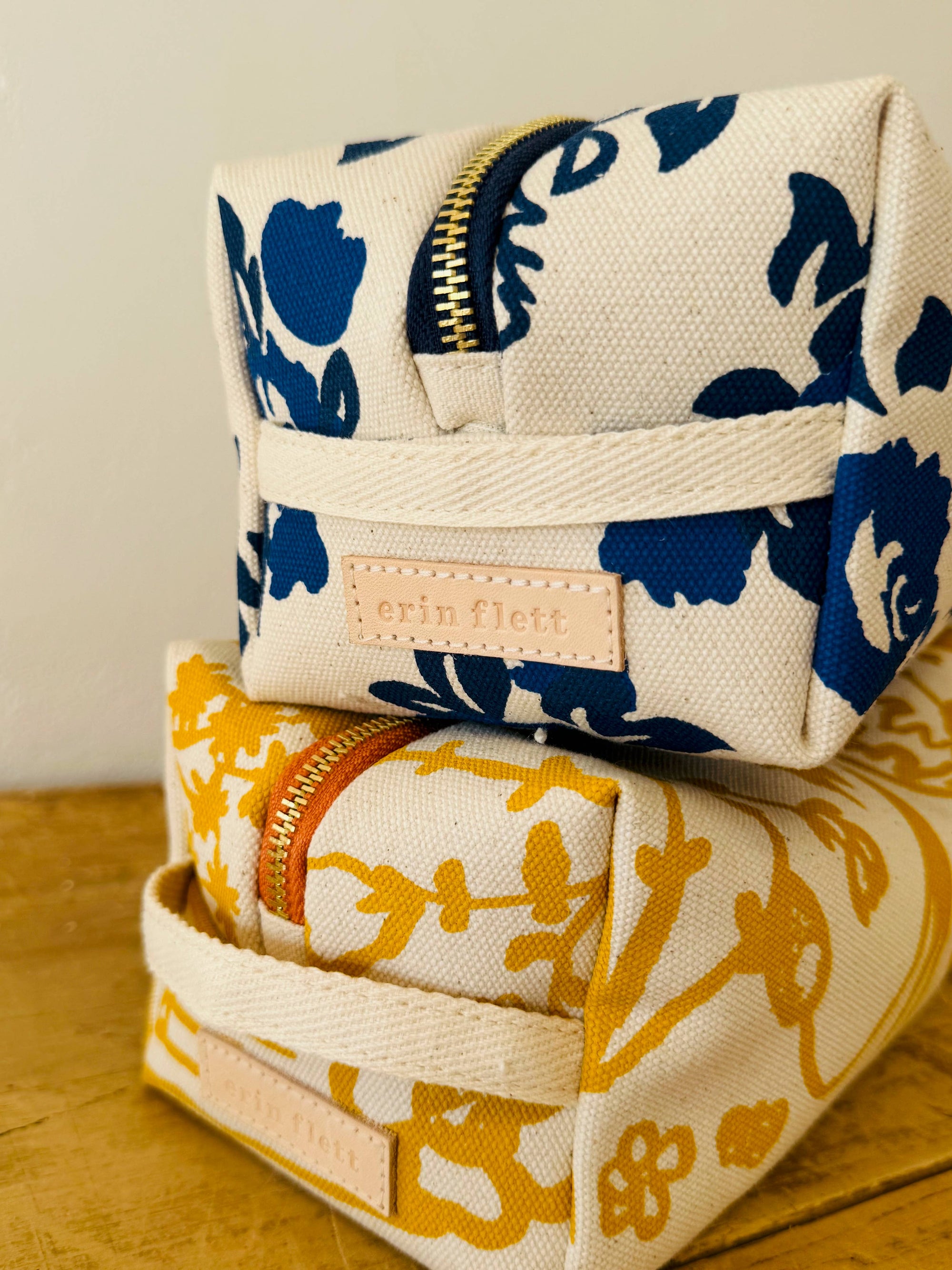 Erin Flett Dopp Kit – Helen Rose: Blue