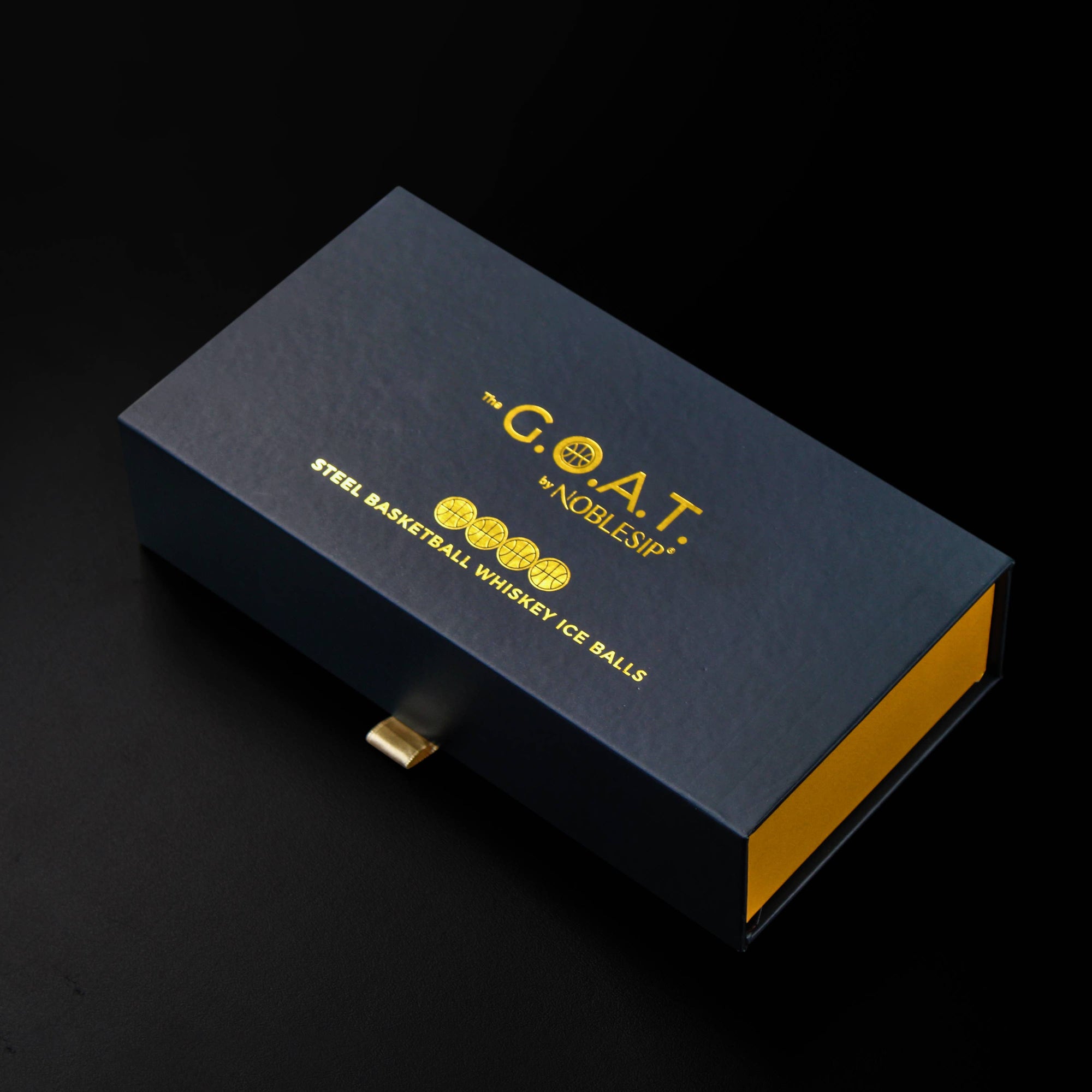 Noblesip Basketball Steel Whiskey Ice Balls