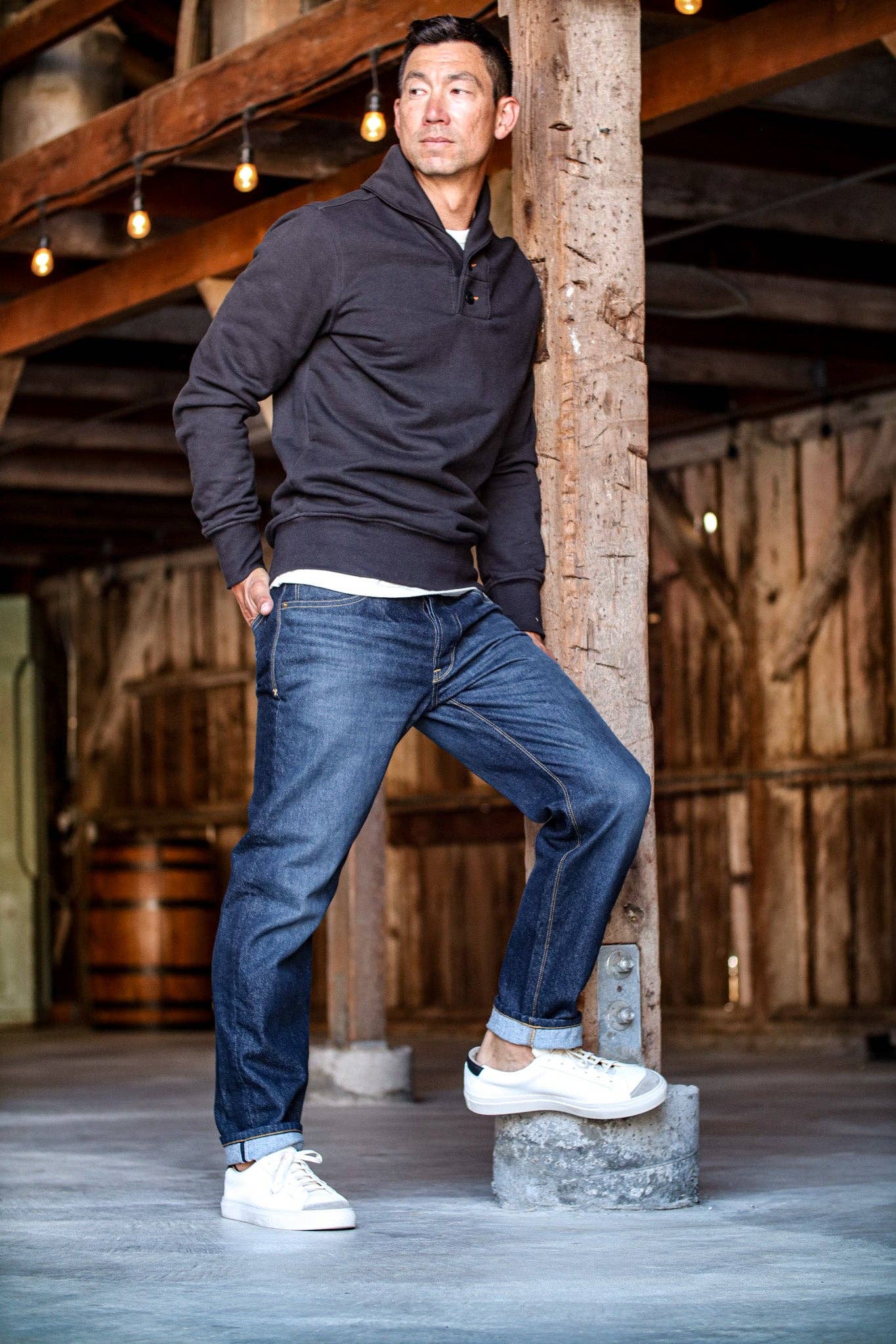 WIESMADE Sam Fit Jean | Ocean Wash Standard Fit: Ocean Wash