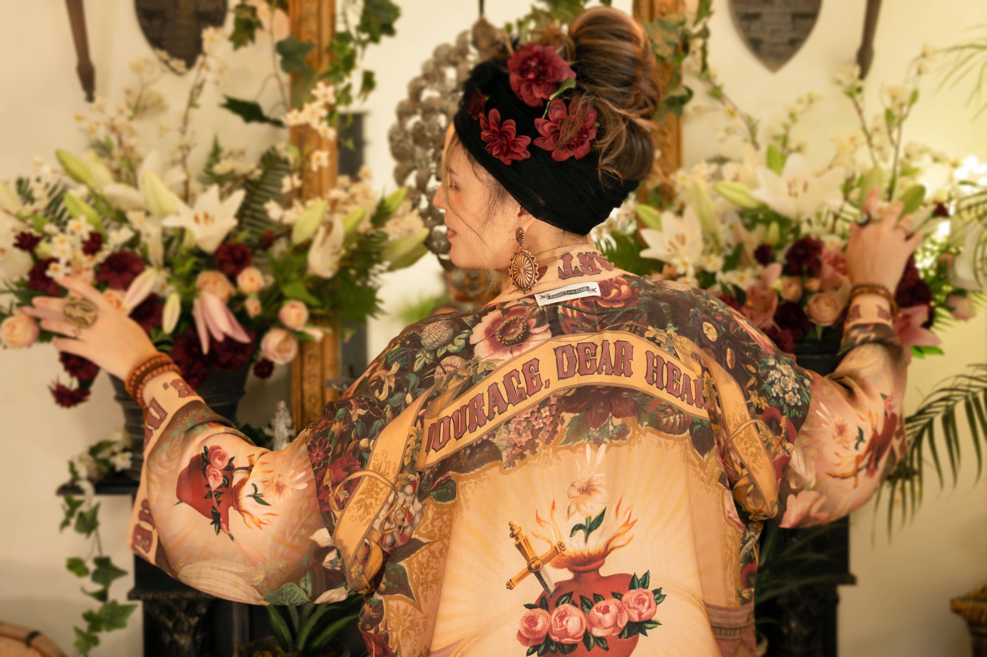 Market of Stars Courage Dear Heart Pixie Duster Crop Kimono