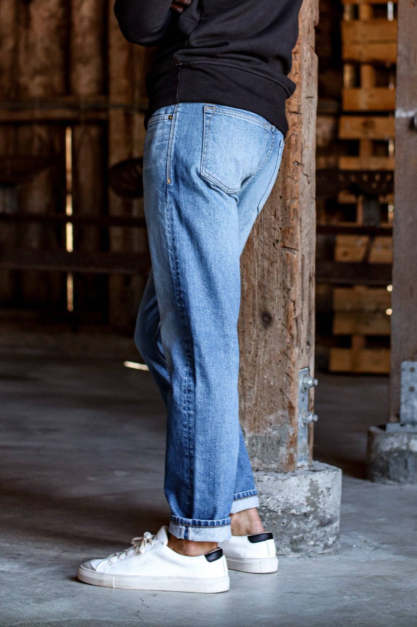 WIESMADE Sam Fit Jean | Salt Wash Standard Fit: Salt Wash / 32.5 / 34