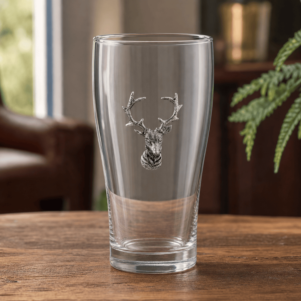 VAGABOND HOUSE Elk Head Beer Glass