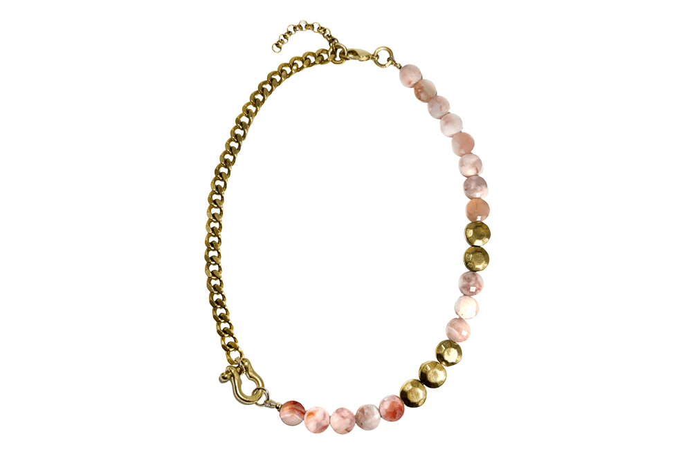 Rachel Nathan Shackle Single: Cherry Blossom Coin