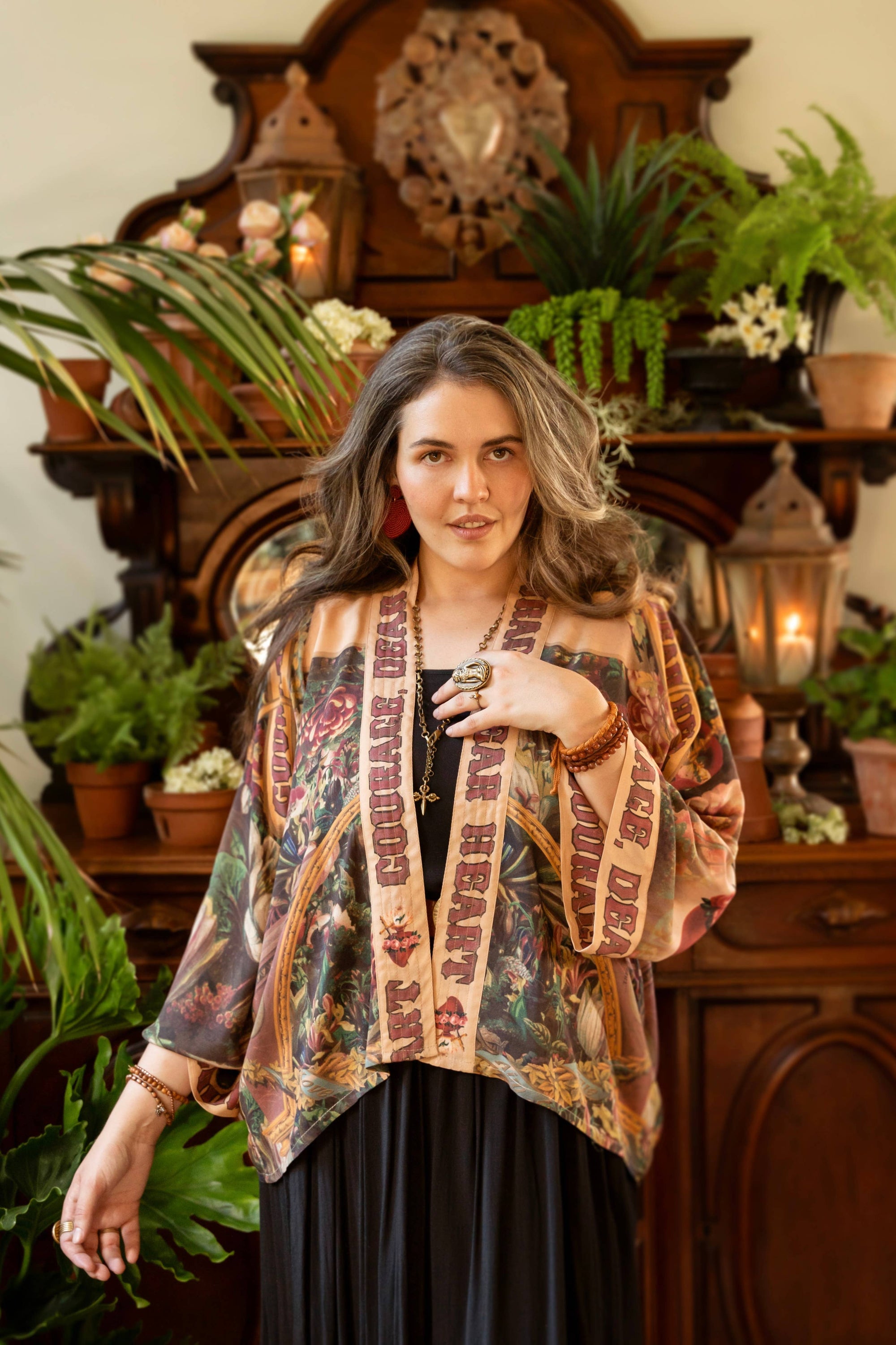Market of Stars Courage Dear Heart Pixie Duster Crop Kimono