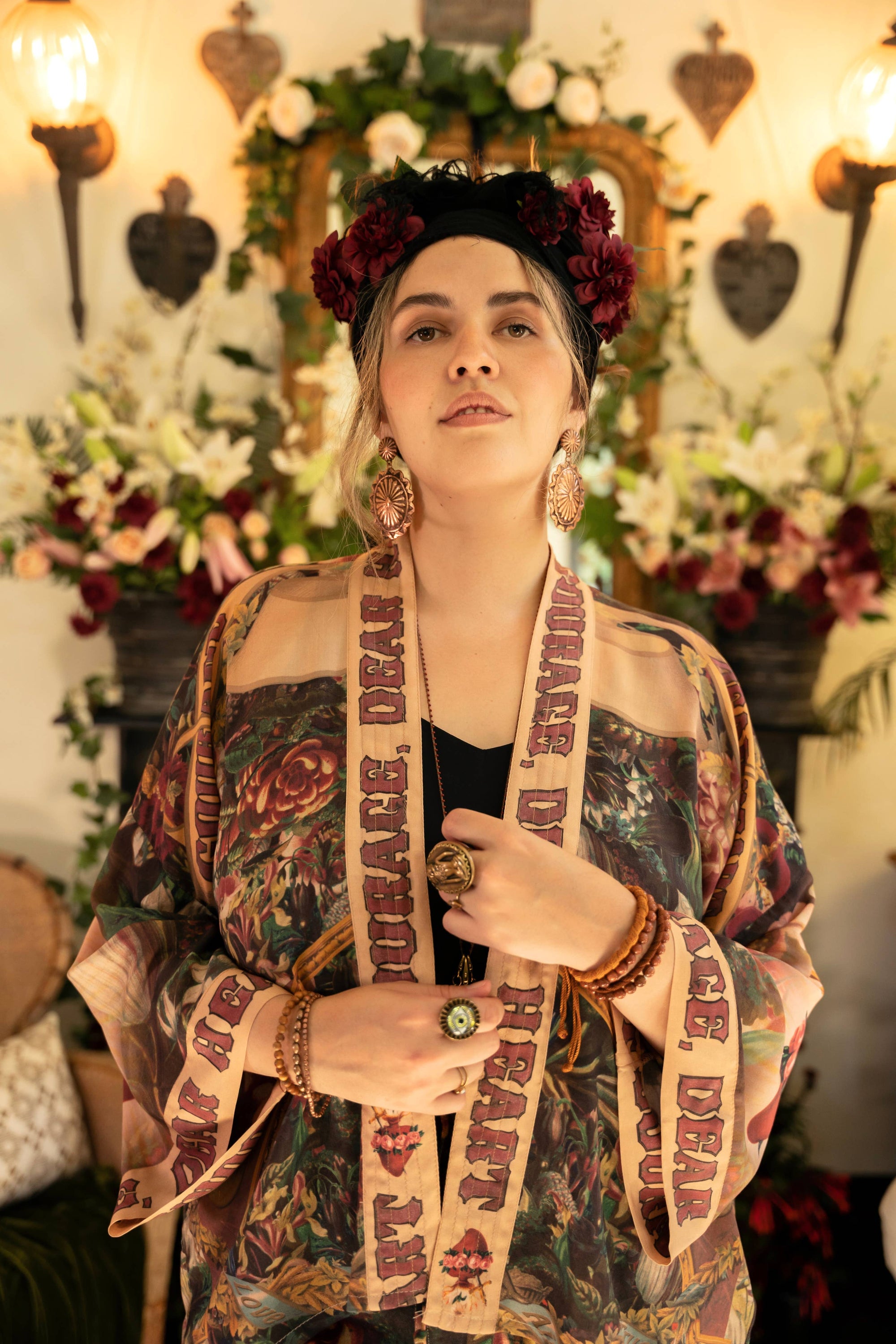 Market of Stars Courage Dear Heart Pixie Duster Crop Kimono