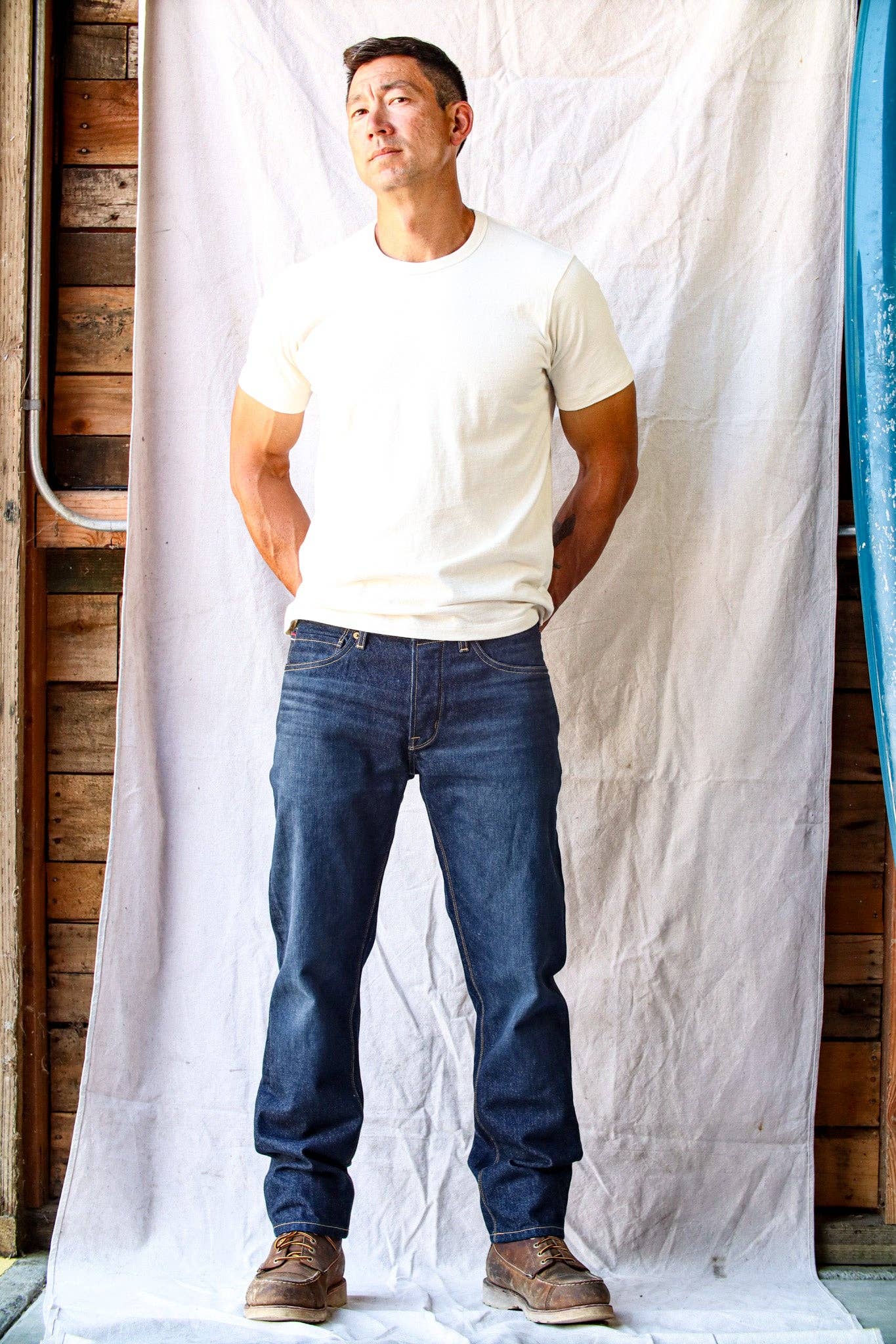WIESMADE Jack Fit Jeans | Ocean Wash, Loose, Straight Cut