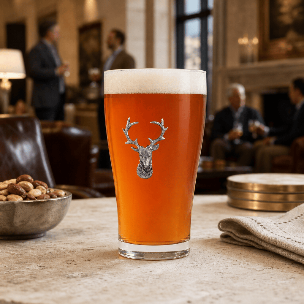 VAGABOND HOUSE Elk Head Beer Glass