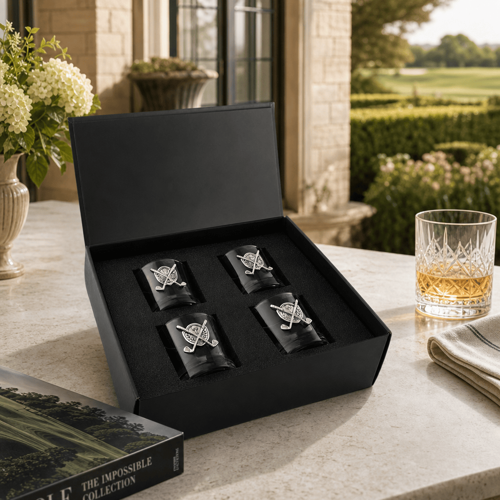VAGABOND HOUSE Golf Bar Glasses - Set of 4
