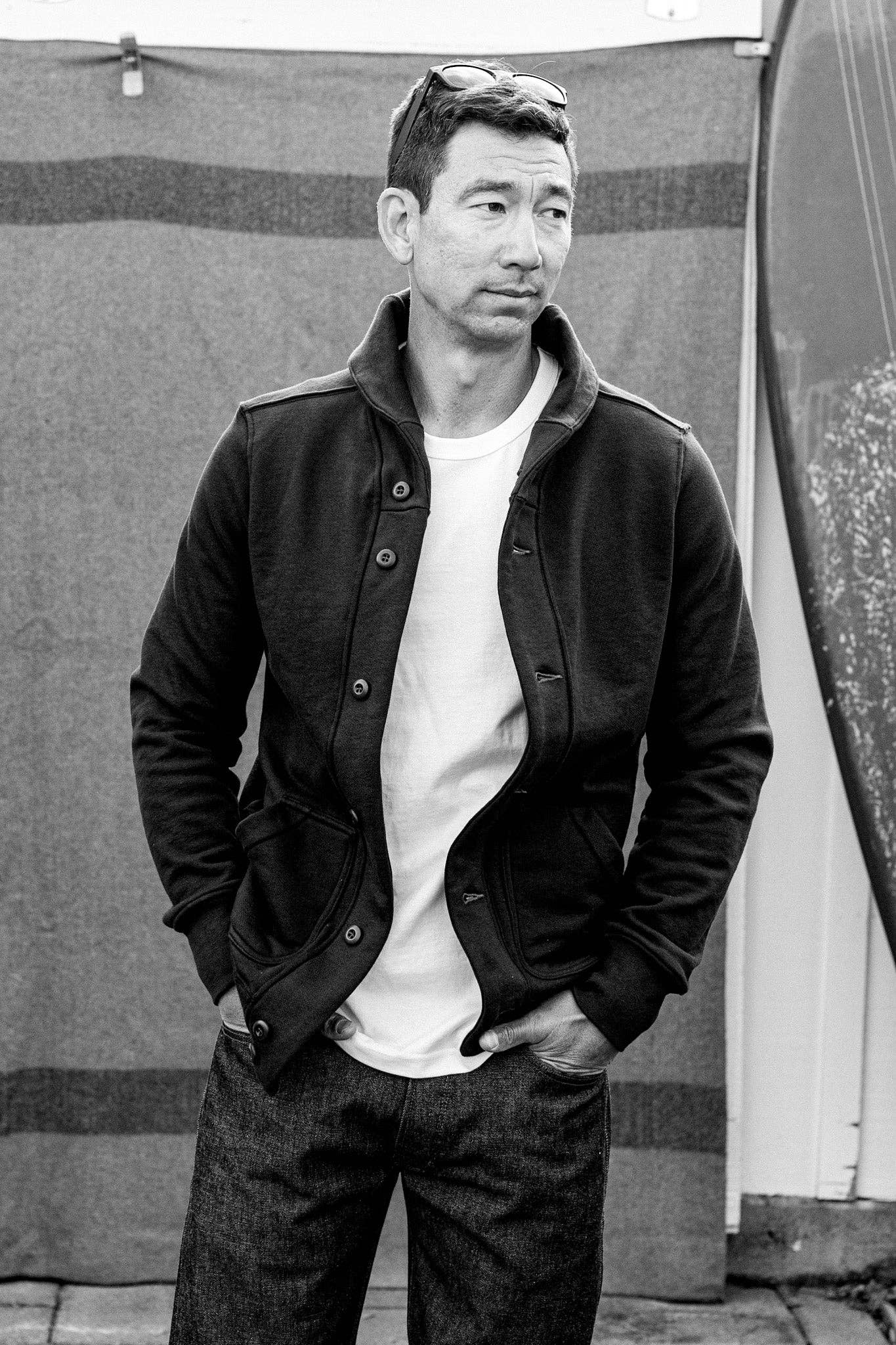 WiesMade Bodega Cardigan: Basalt