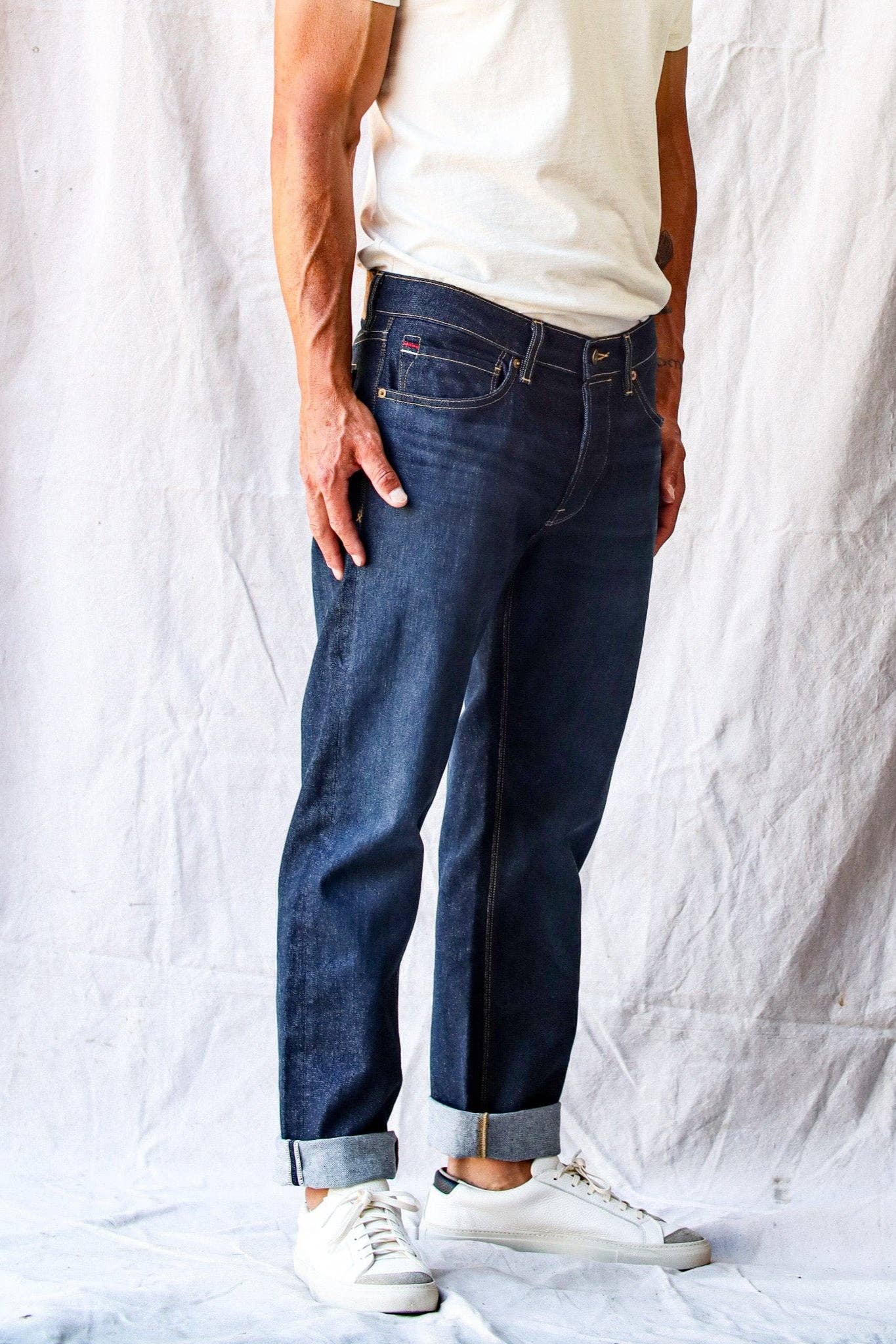 WiesMade Paul Jean Straight Slim Fit Jean: Ocean Wash