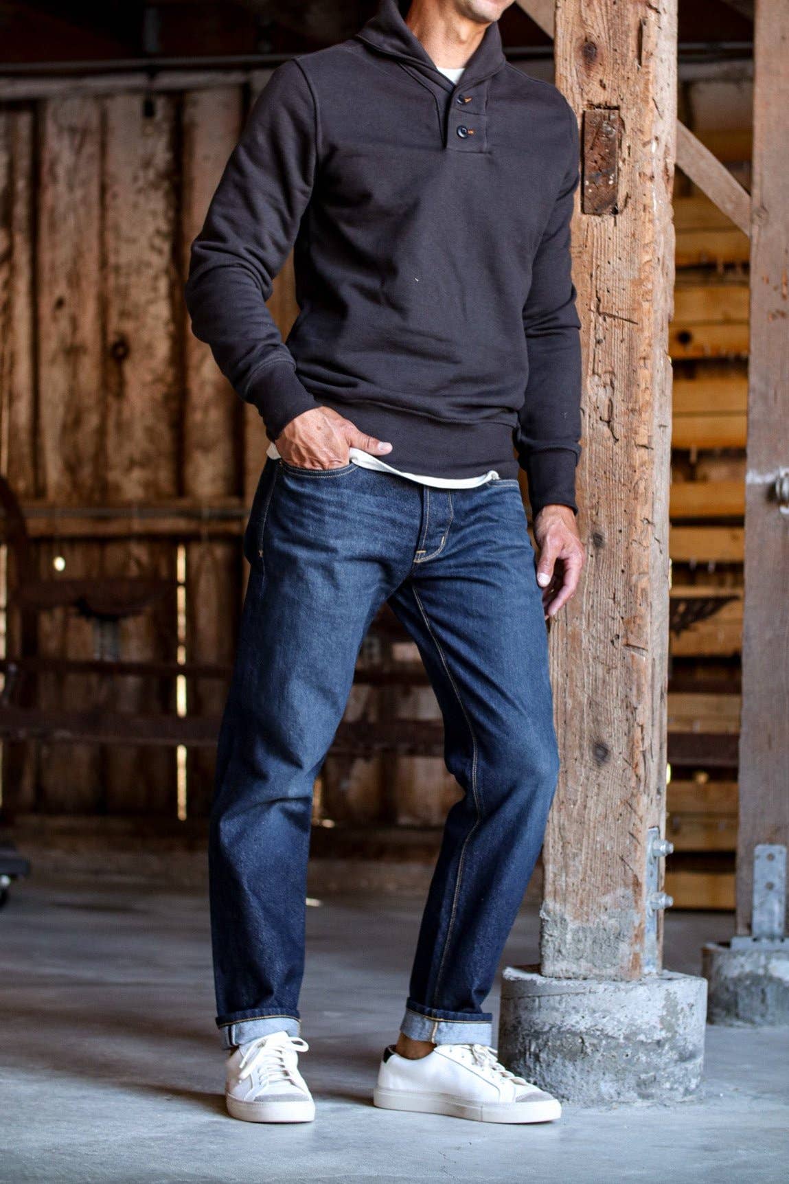 WIESMADE Sam Fit Jean | Ocean Wash Standard Fit: Ocean Wash