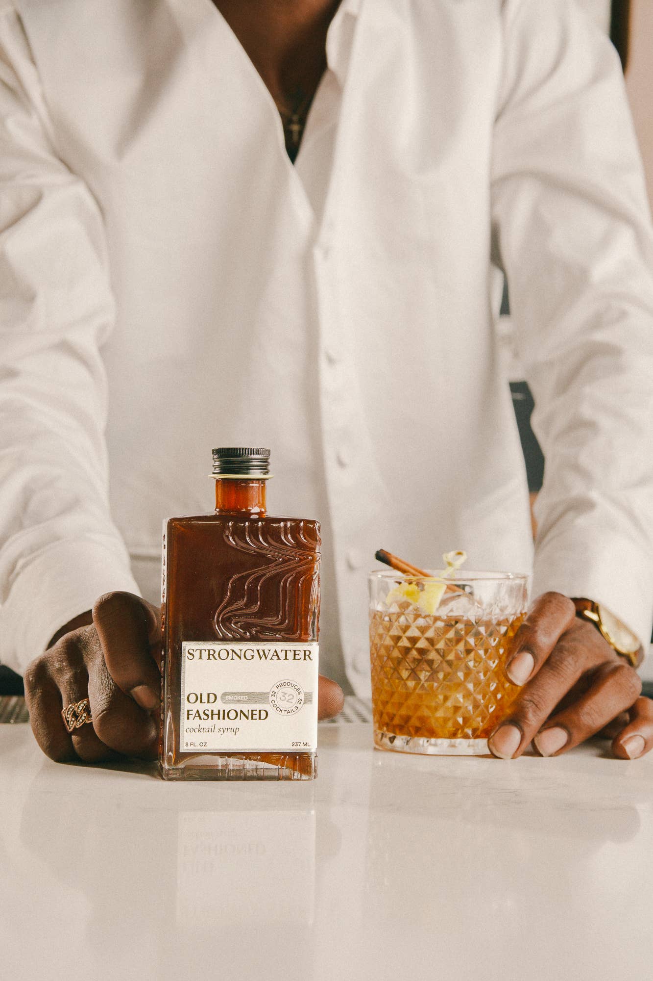Strongwater Smoked Old Fashioned Cocktail Syrup