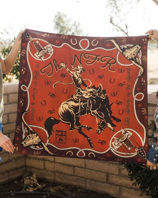 Wild Rag Rodeo Rodeo Quincy The NFR Tradition Wild Rag – ARTISO