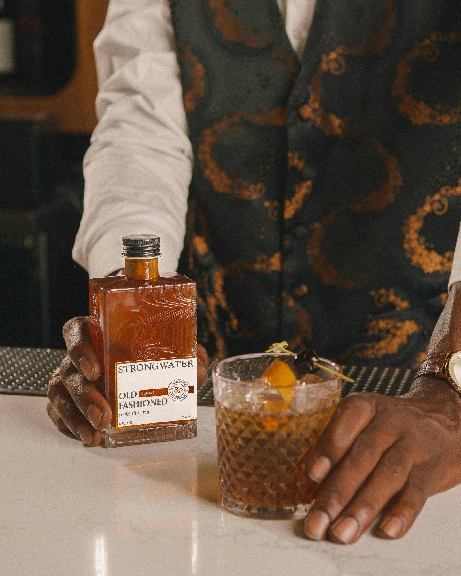 Strongwater Old Fashioned Cocktail Mixer Syrup