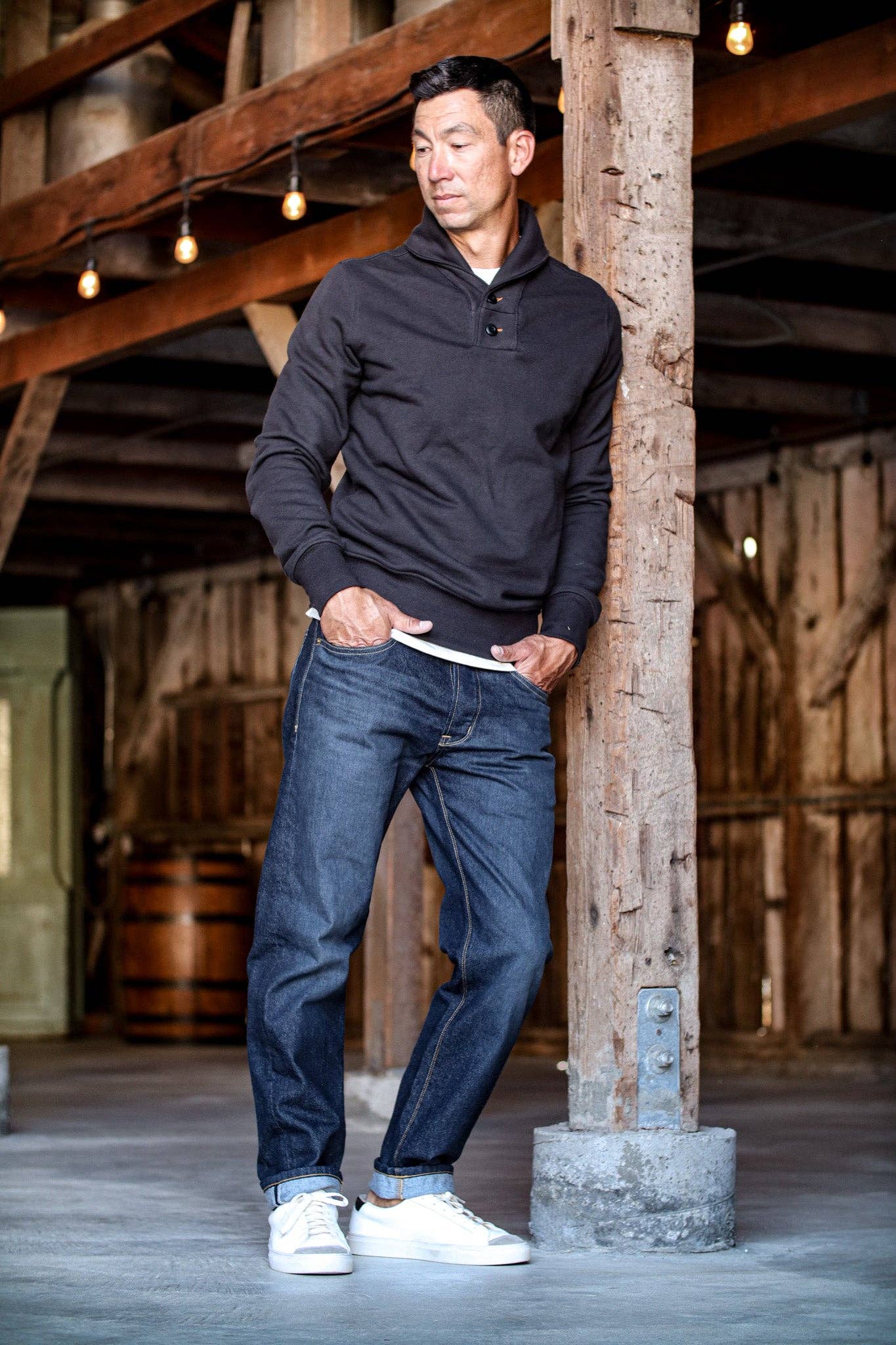 WIESMADE Sam Fit Jean | Ocean Wash Standard Fit: Ocean Wash