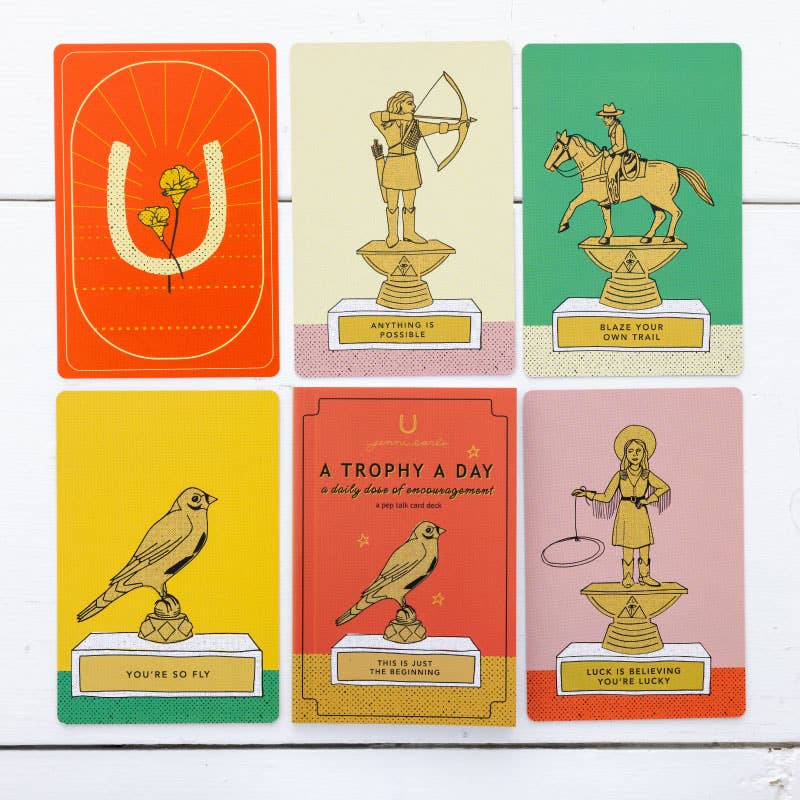 Jenni Earle A Trophy A Day Oracle Card Deck
