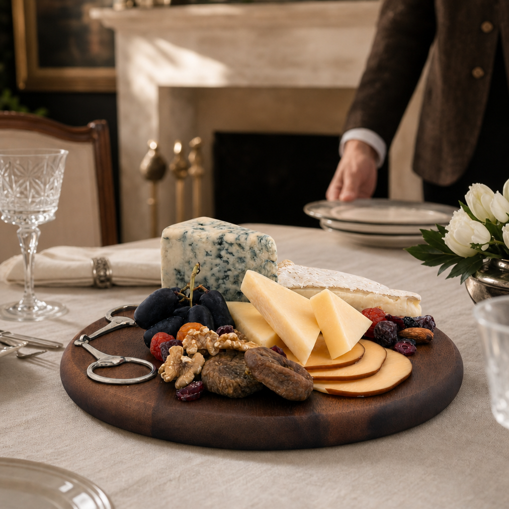 VAGABOND HOUSE Cheese Board - Equestrian Bit