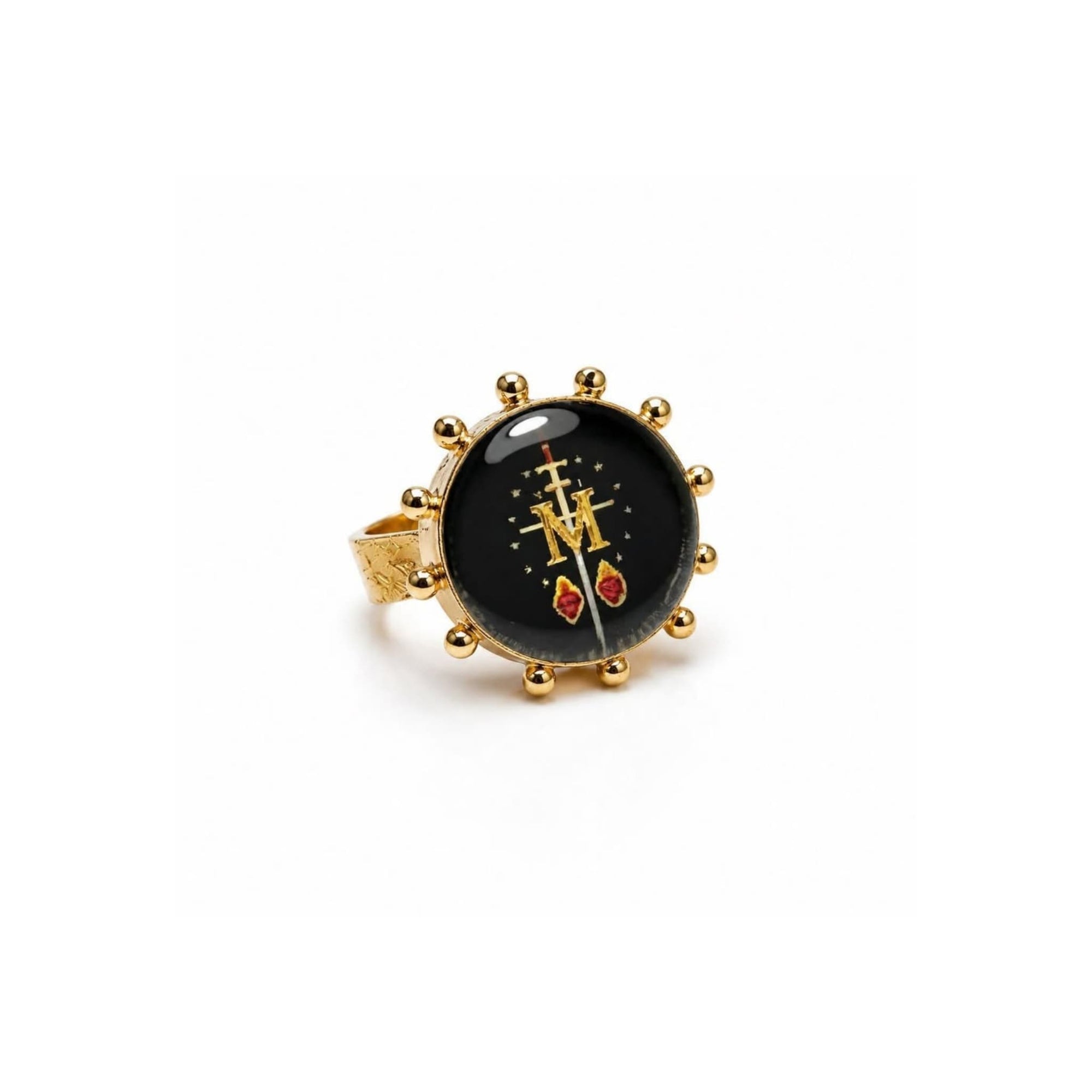Heavenly "M" Ring - Gold: M / Gold / 5