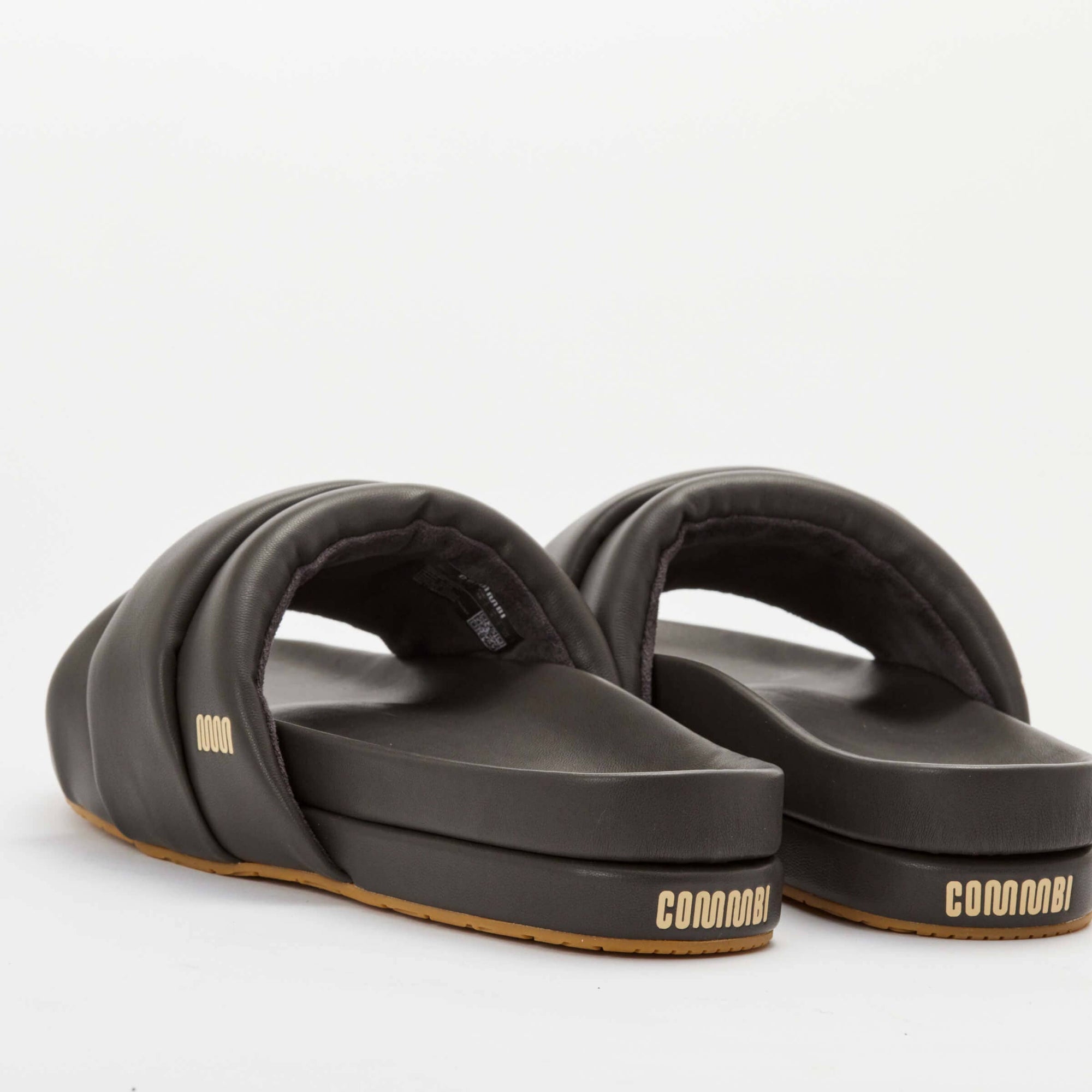 Commbi The Softie Slide - Faded Black: Women's / Wmn's 6