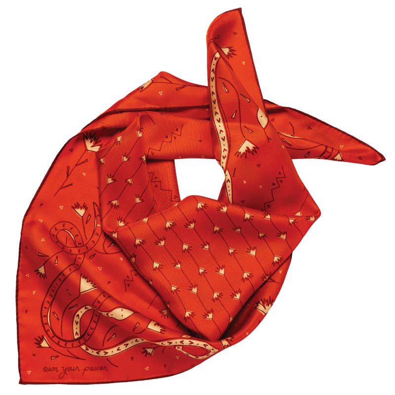 Jenni Earle Own Your Power Silk Scarf
