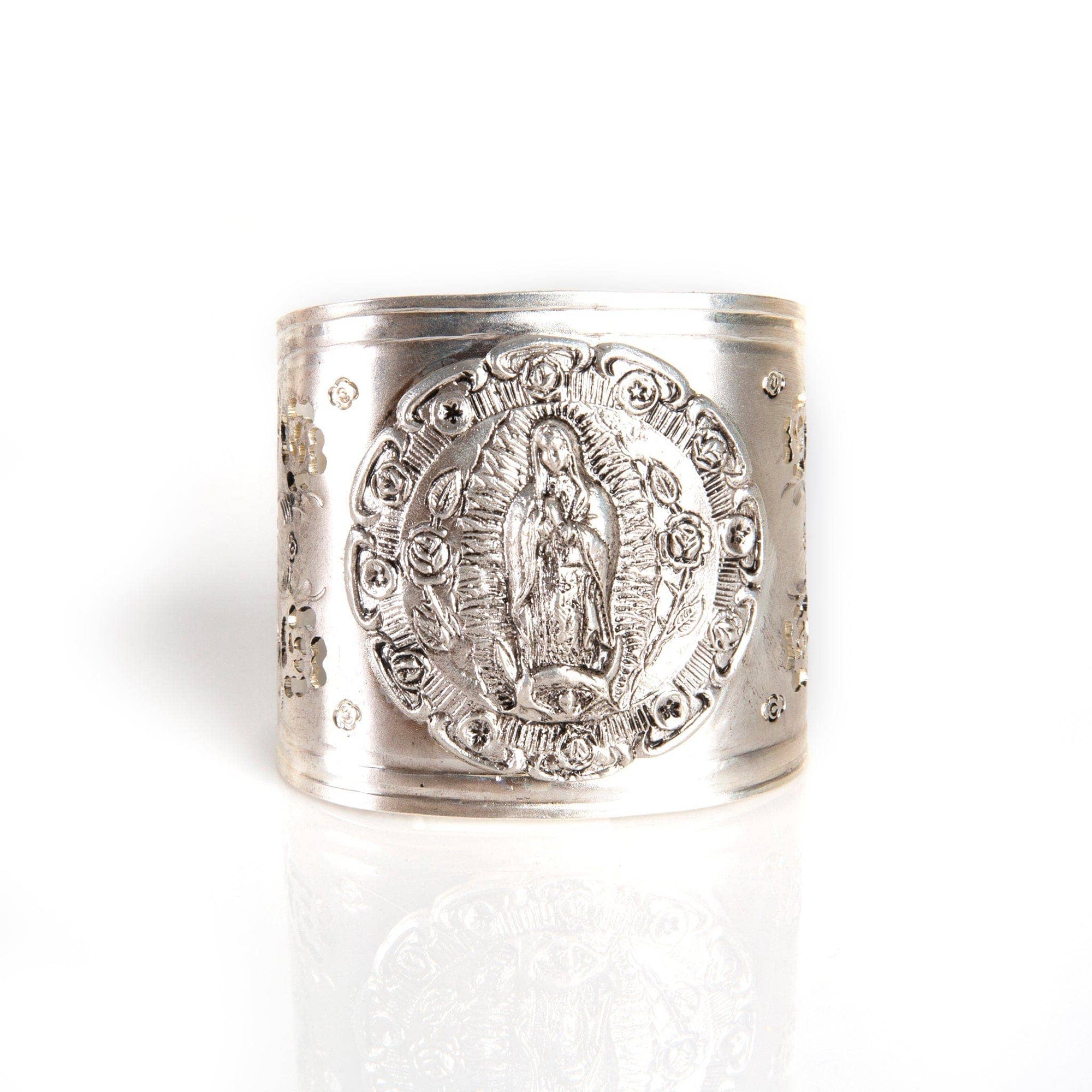 La Lupita Cuff - Silver: Silver