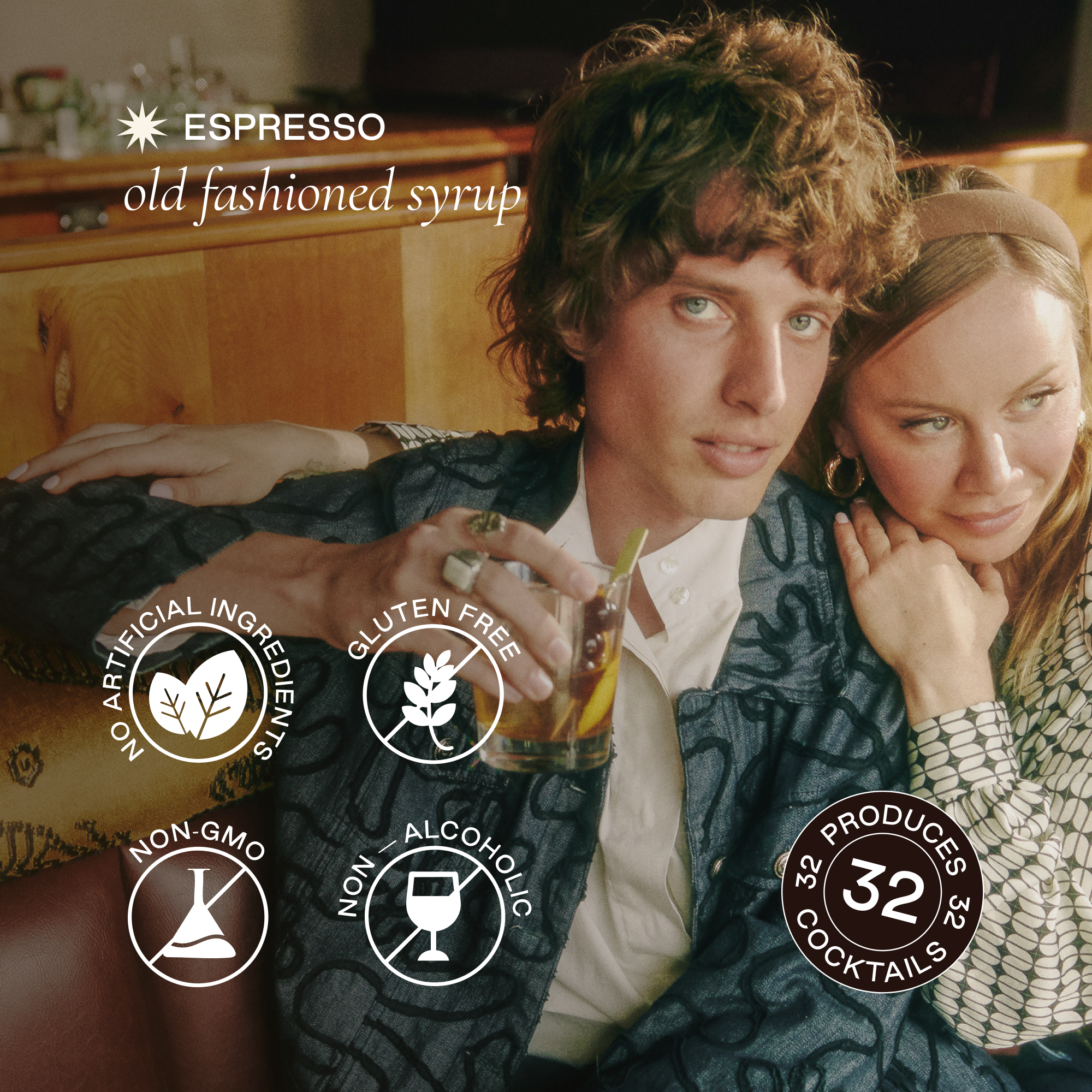 Strongwater Espresso Old Fashioned Cocktail Syrup