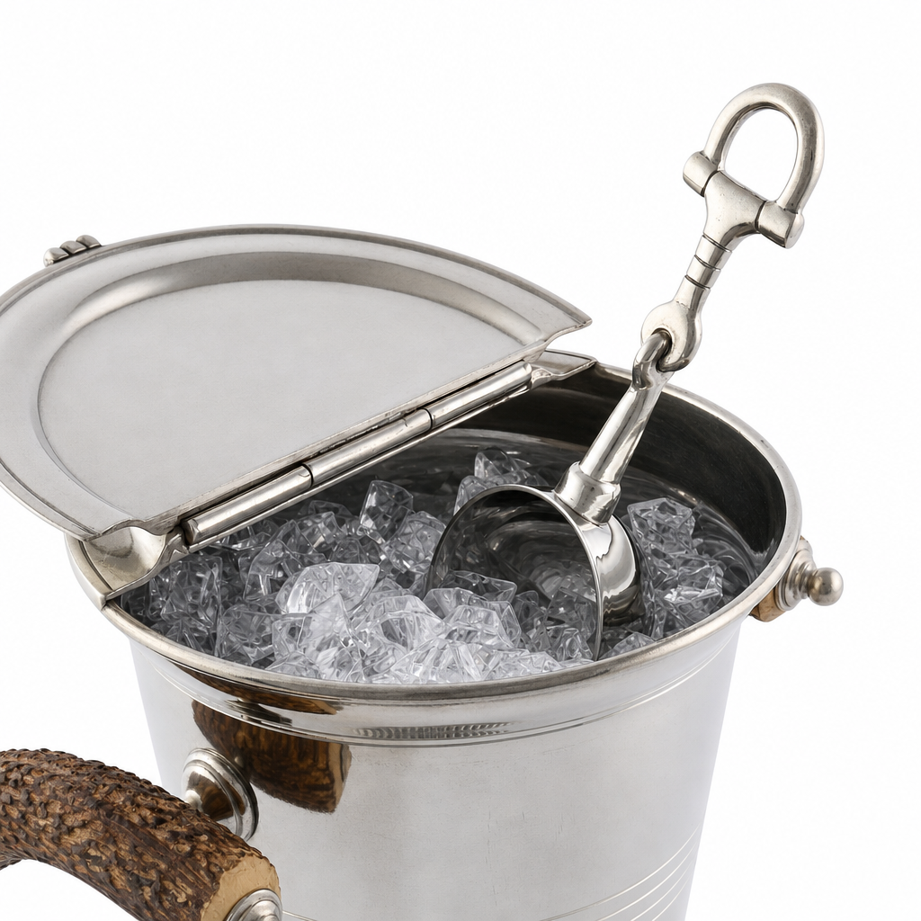 VAGABOND HOUSE Equestrian Horse Bit Pewter Handle Ice Scoop