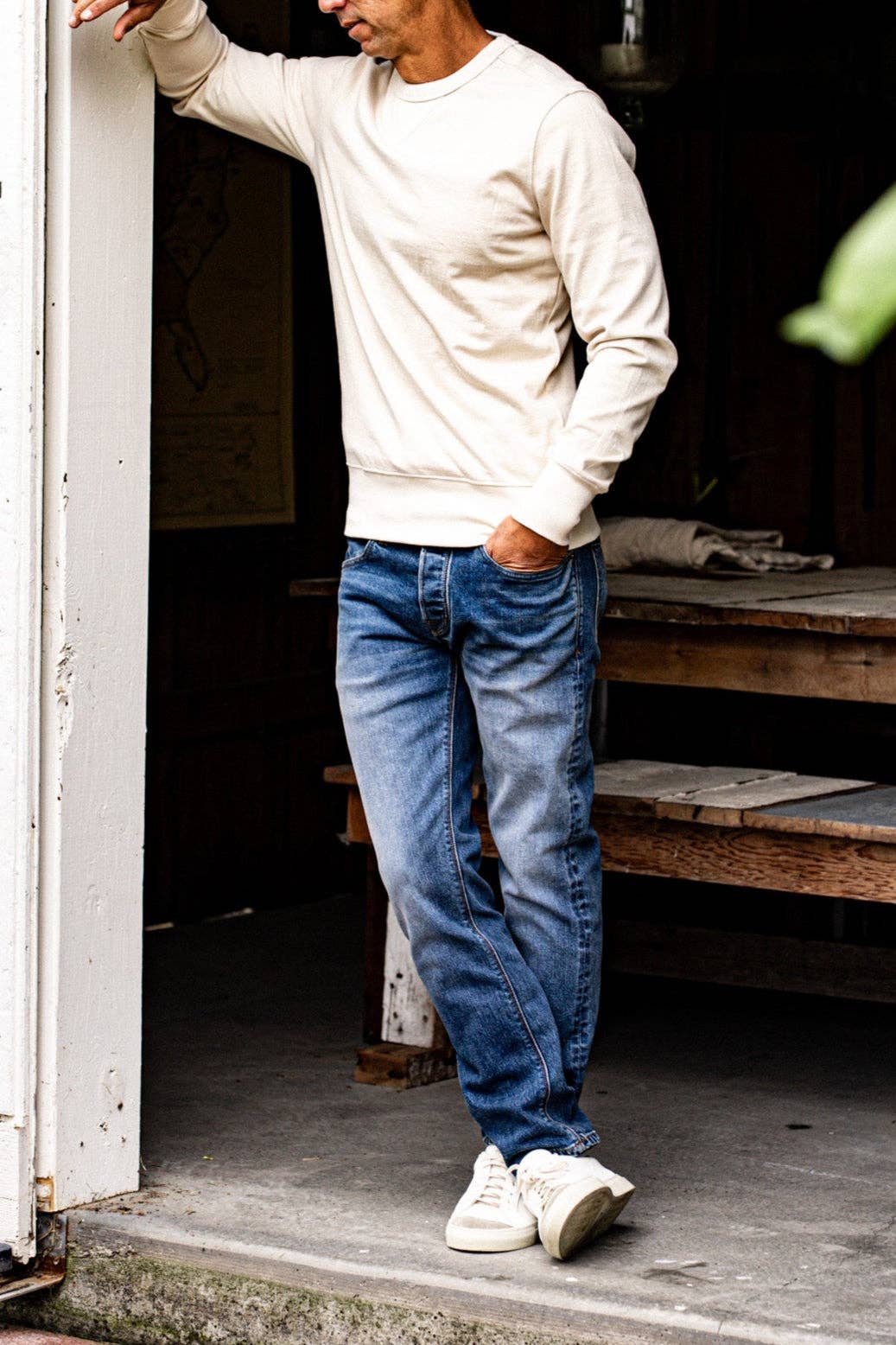 WIESMADE Sam Fit Jean | River Wash Standard Fit: River Wash / 32.5 / 35