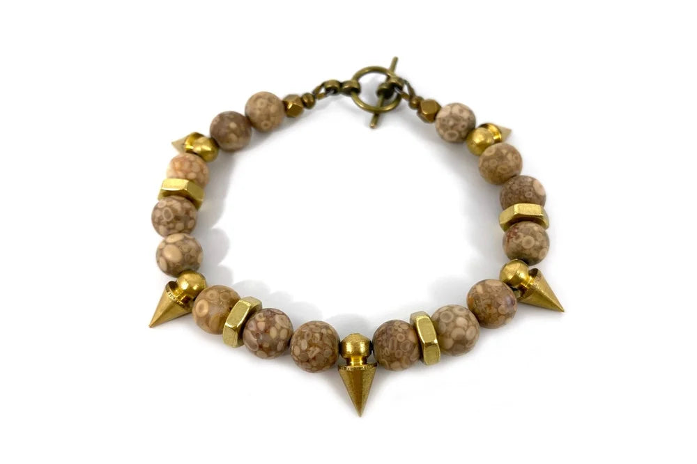 Rachel Nathan On Point: Crinoid Fossil Bracelet S/M