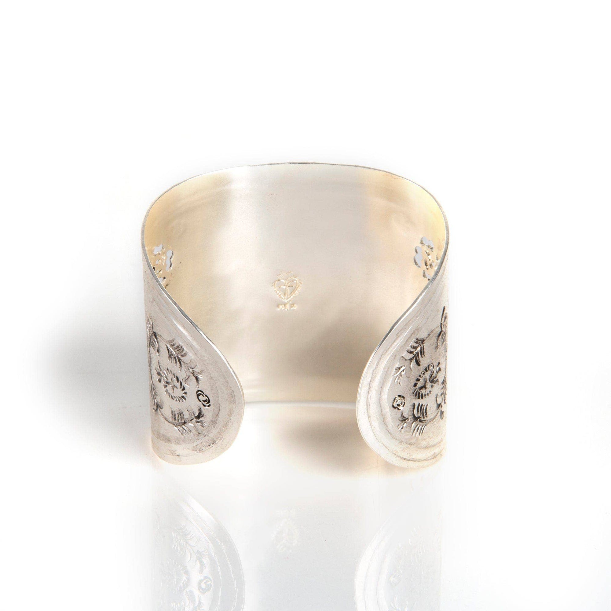 La Lupita Cuff - Silver: Silver