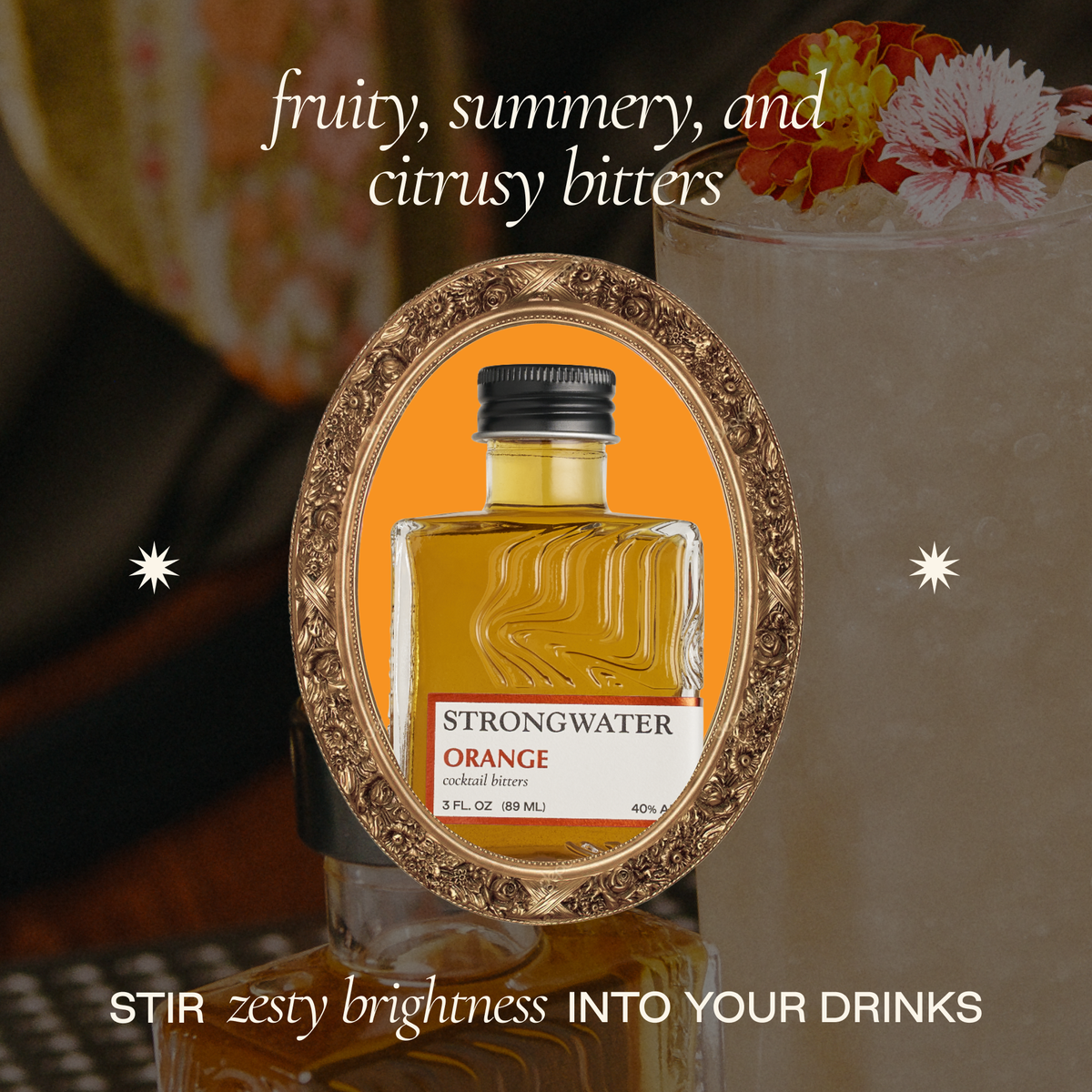 Strongwater Ripple Strongwater Orange Cocktail Bitters – ARTISO