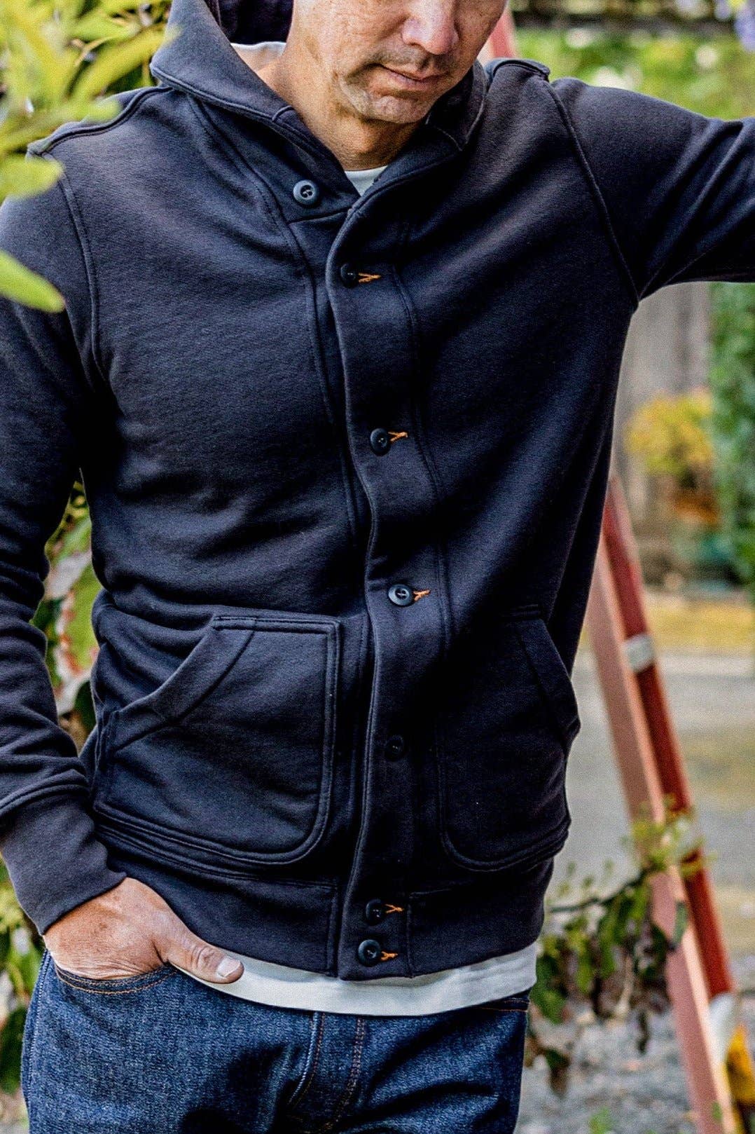 WiesMade Bodega Cardigan: Basalt