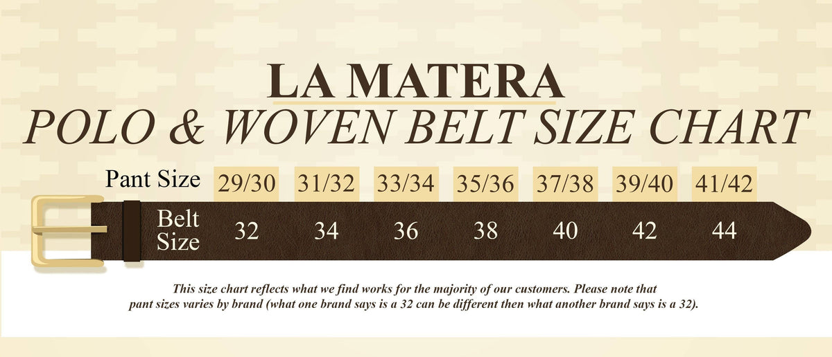 LA MATERA Limited Edition: Caballero Black Leather Woven Belt