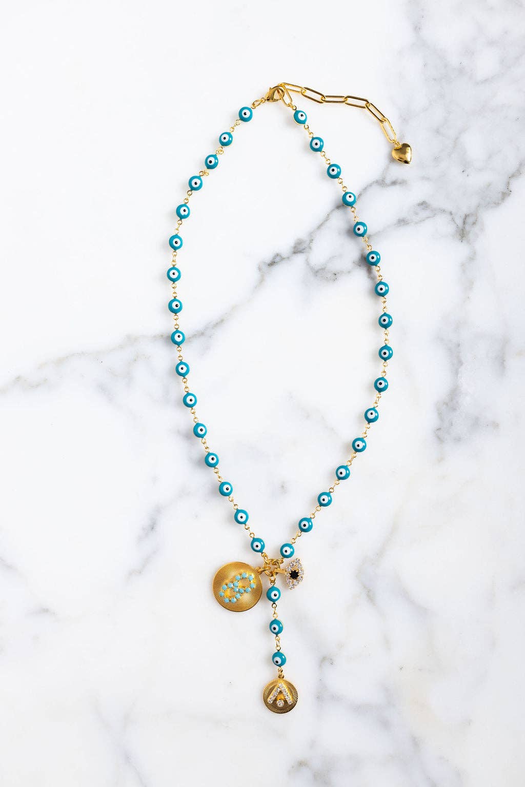 Elizabeth Cole Galia Necklace: Multi Color