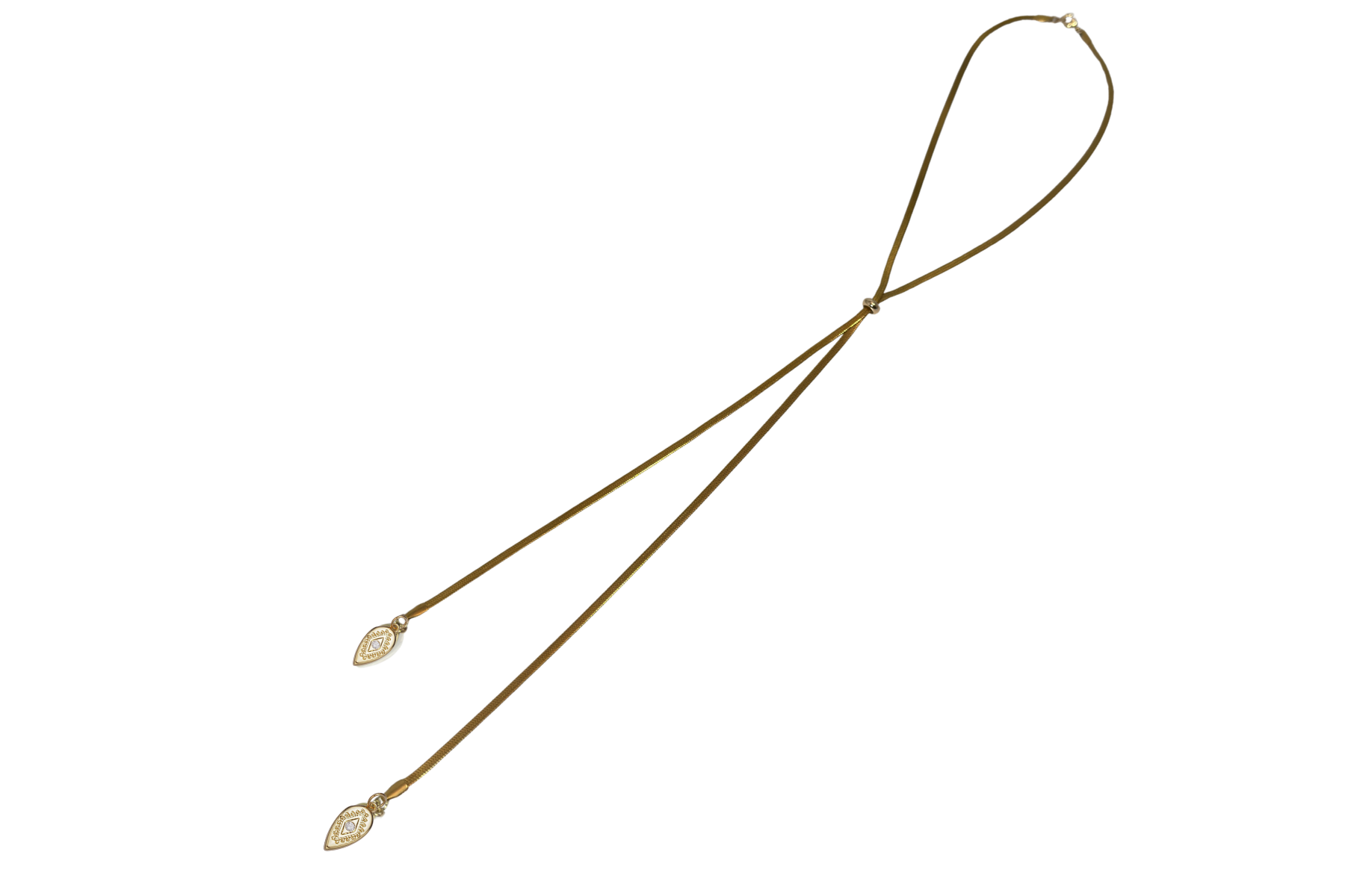 Rachel Nathan Bolo Herringbone Necklace
