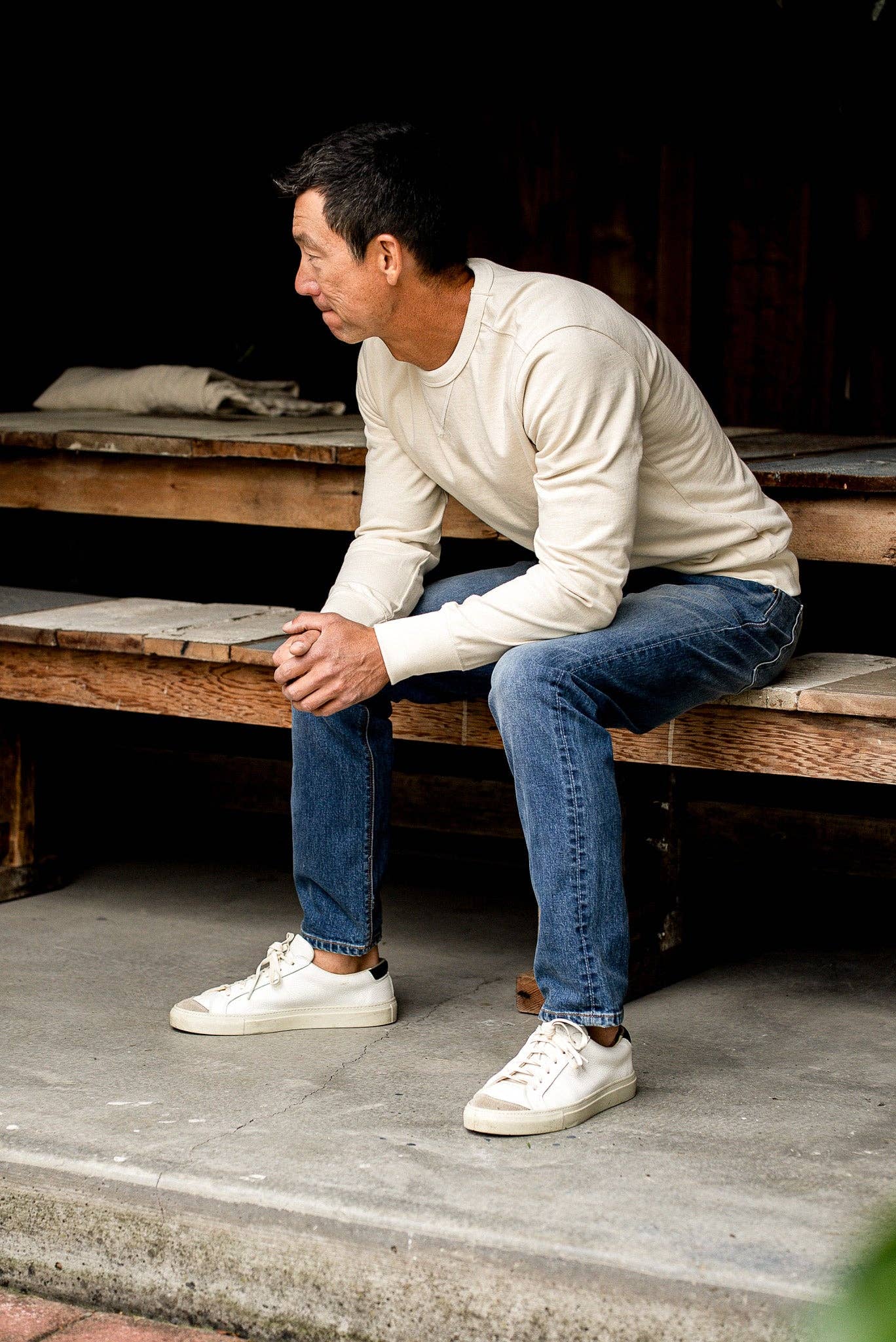 WIESMADE Sam Fit Jean | River Wash Standard Fit: River Wash / 32.5 / 35