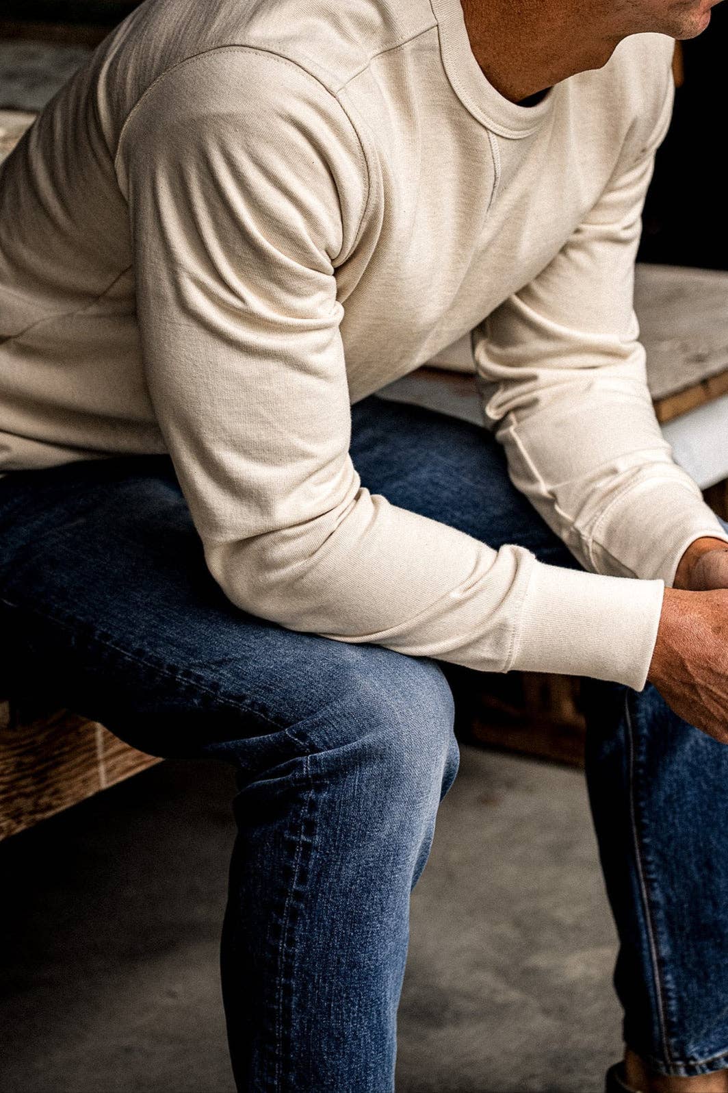 WIESMADE Sam Fit Jean | River Wash Standard Fit: River Wash / 32.5 / 35