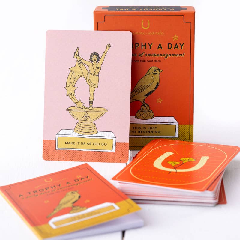 Jenni Earle A Trophy A Day Oracle Card Deck