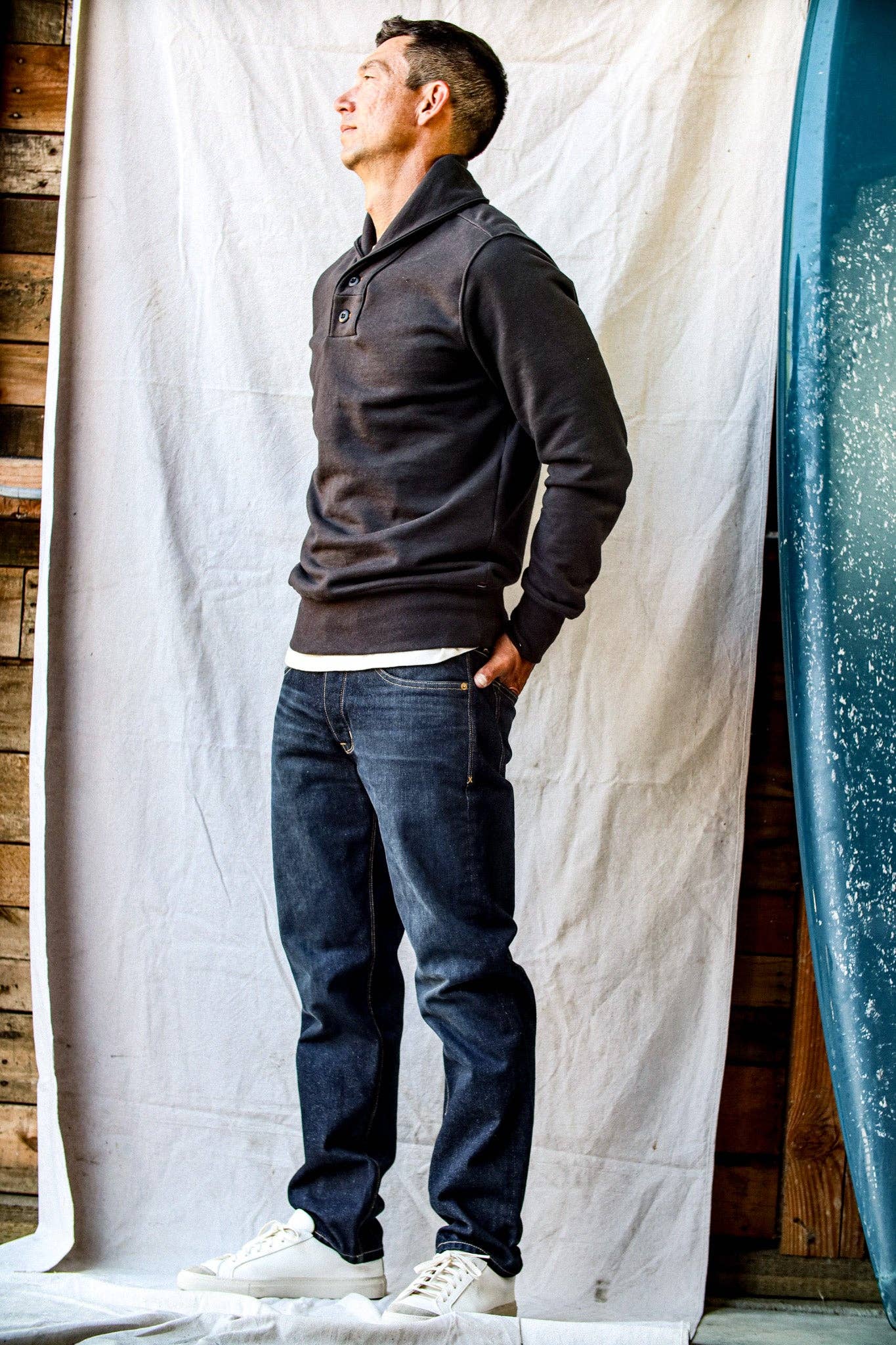 WIESMADE Sam Fit Jean | Ocean Wash Standard Fit: Ocean Wash