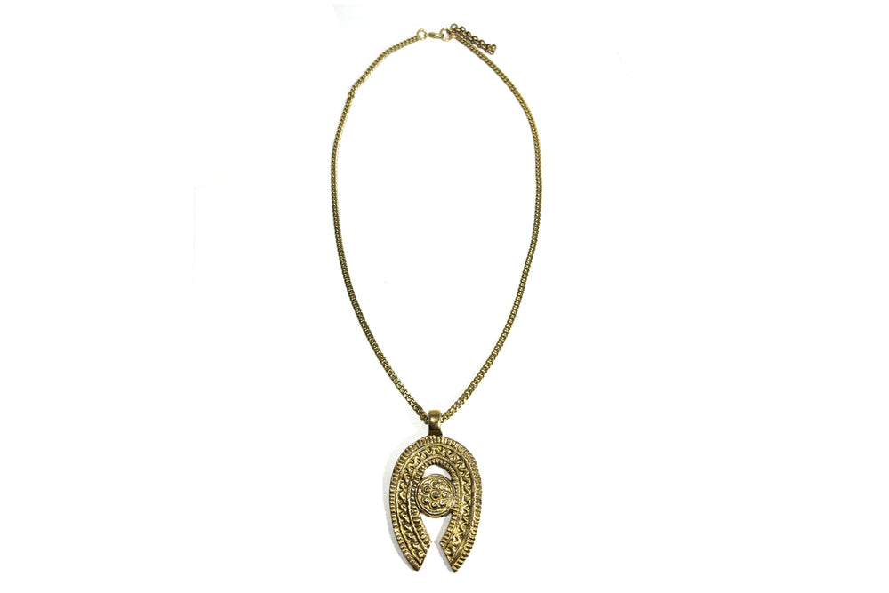 Rachel Nathan Rowdy Medallion Necklace